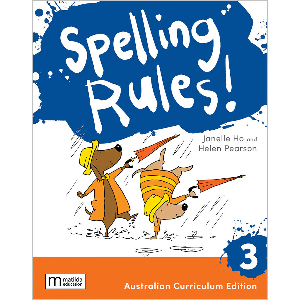 Spelling Rules! - Student Book Year 3 (3rd Edition)