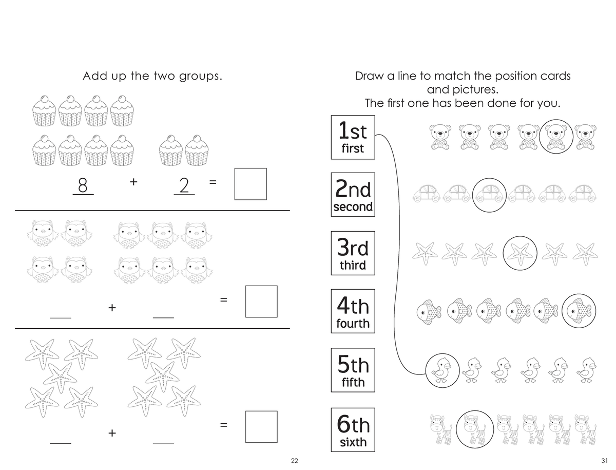 Little Genius Vol. 2 - Small Activity Pad - Maths