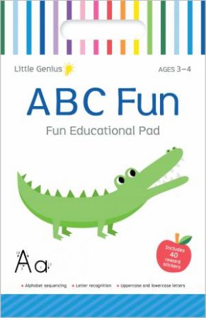 Little Genius Small Activity Pad - Abc Fun Vol. 2