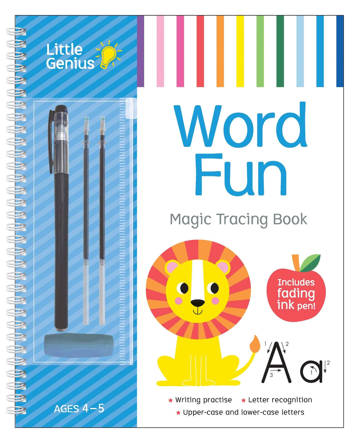 Little Genius Vol. 2 - Fading Ink Magic Tracing Book - Word Fun