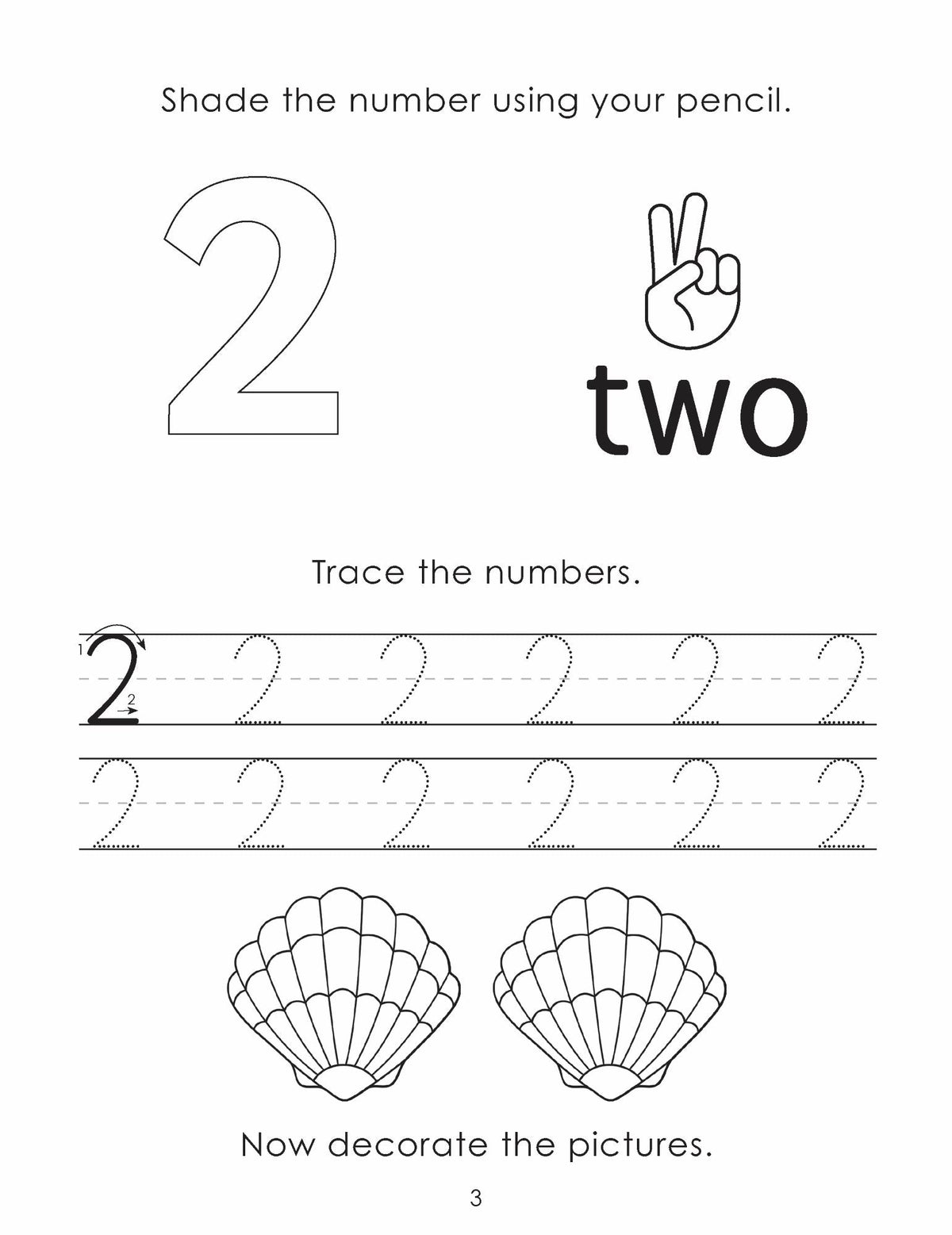 Little Genius Vol. 2 - Pencil Skills Activity Pad - Numbers