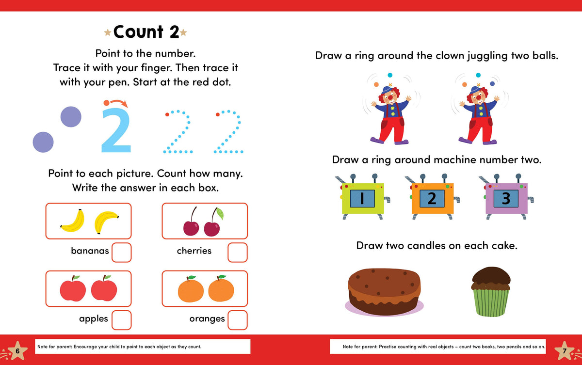 Gold Stars Vol. 3 - Wipe-Clean Book - Numbers