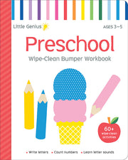 Little Genius Vol. 2 - Bumper Wipe-Clean Book - Preschool