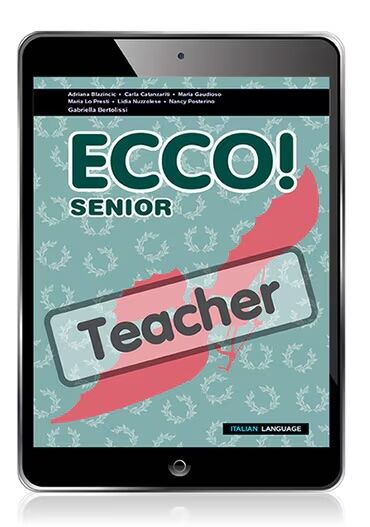 Ecco! Senior - Teacher eBook with Audio Download (Digital Only)