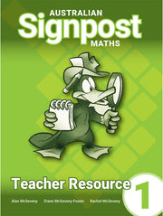 Australian Signpost Maths (Fourth Edition - AC 9.0) - Teacher's Book: Year 1 (Reader+ eBook - Digital Only)