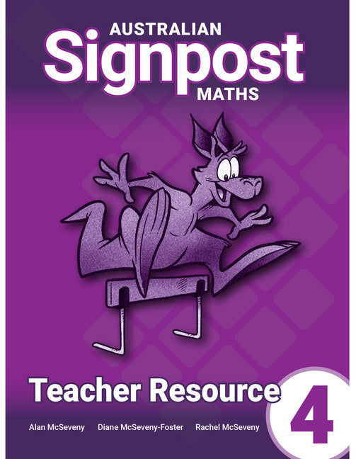 Australian Signpost Maths (Fourth Edition - AC 9.0) - Teacher's Book: Year 4 (Reader+ eBook - Digital Only)