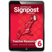 Australian Signpost Maths (Fourth Edition - AC 9.0) - Teacher's Book: Year 6 (Reader+ eBook - Digital Only)