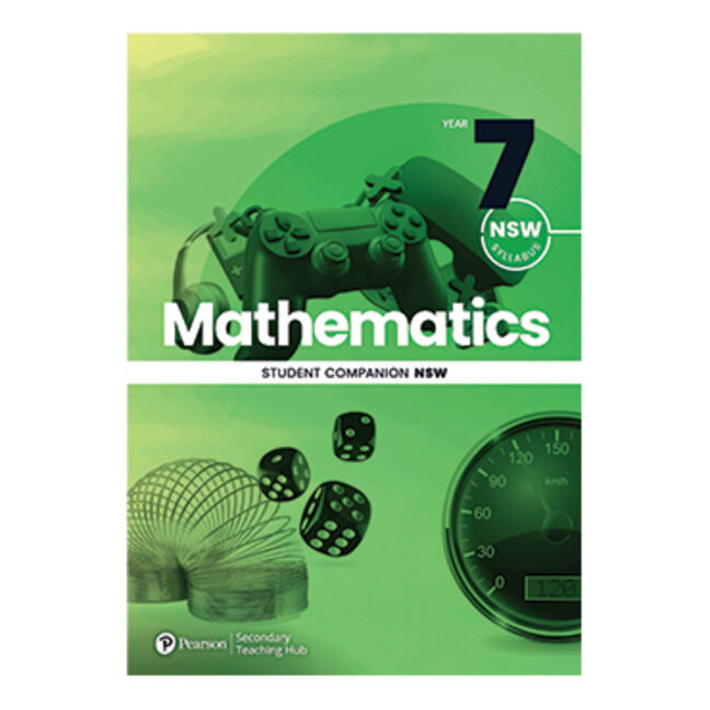Pearson Digital Hub - Year 7 Mathematics: Student Companion NSW (Print Book)