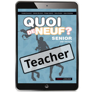Quoi de Neuf? Senior - Teacher eBook with Audio Download (Digital Only)