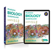 Pearson Biology Queensland - Units 1&2: Student Book with eBook (Print & Digital)