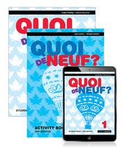 Quoi de Neuf? 1: Student Book, eBook & Activity Book (Print & Digital) - 2nd Edition