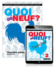 Quoi de Neuf? 2: Teacher Guide & eBook with audio (Print & Digital) - 2nd Edition