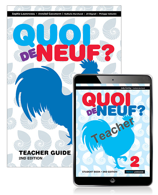 Quoi de Neuf? 2: Teacher Guide & eBook with audio (Print & Digital) - 2nd Edition