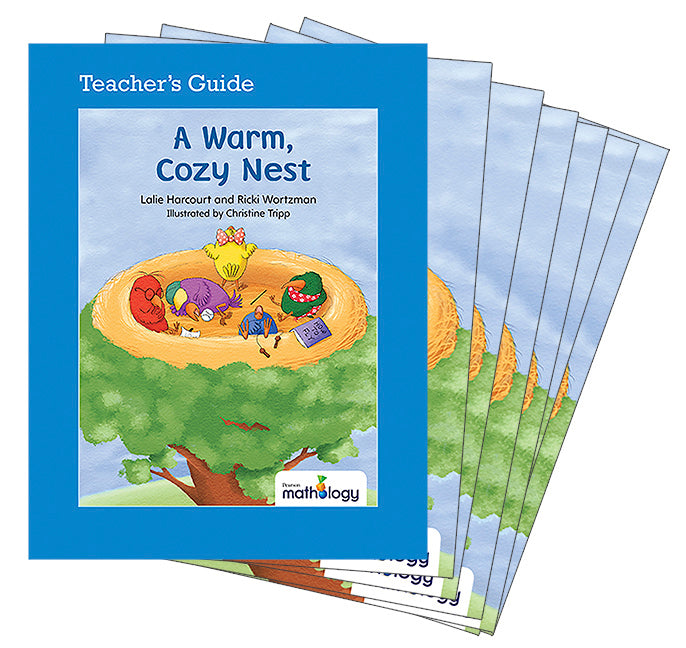 Mathology Little Books - Number: A Warm, Cozy Nest (6 Pack with Teacher's Guide)