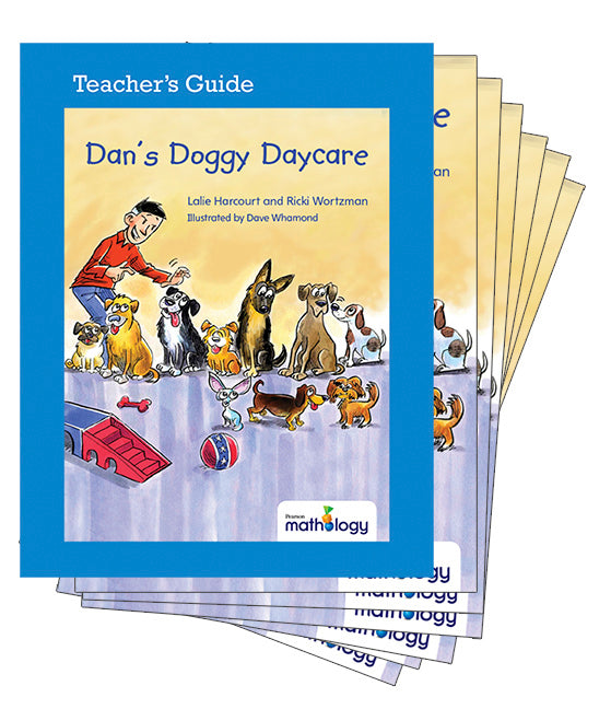 Mathology Little Books - Number: Dan's Doggy Daycare (6 Pack with Teacher's Guide)