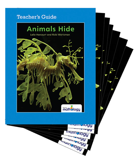 Mathology Little Books - Number: Animals Hide (6 Pack with Teacher's Guide)