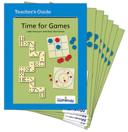 Mathology Little Books - Number: Time for Games (6 Pack with Teacher's Guide)