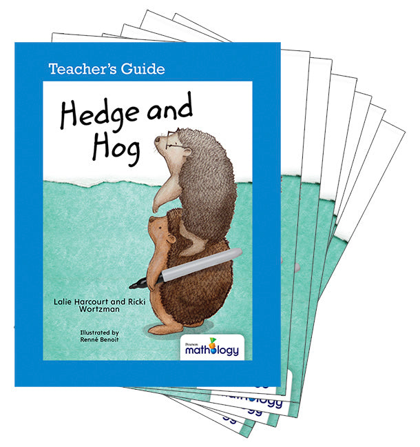 Mathology Little Books - Data Management and Probability: Hedge and Hog (6 Pack with Teacher's Guide)