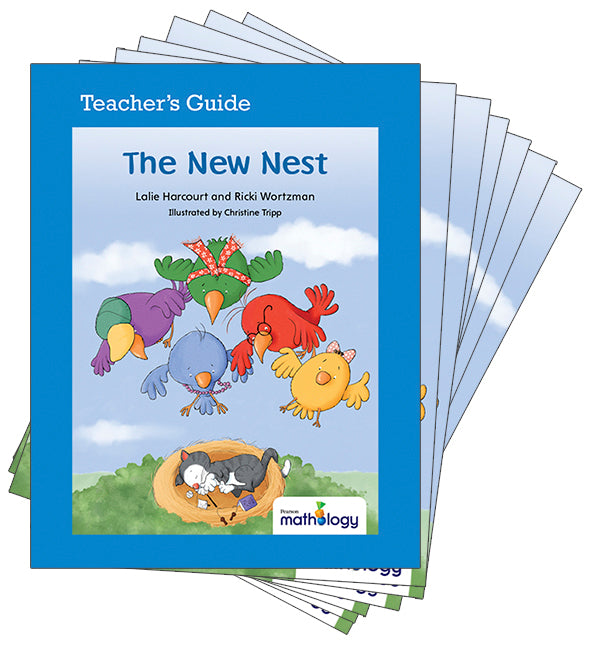 Mathology Little Books - Geometry: The New Nest (6 Pack with Teacher's Guide)