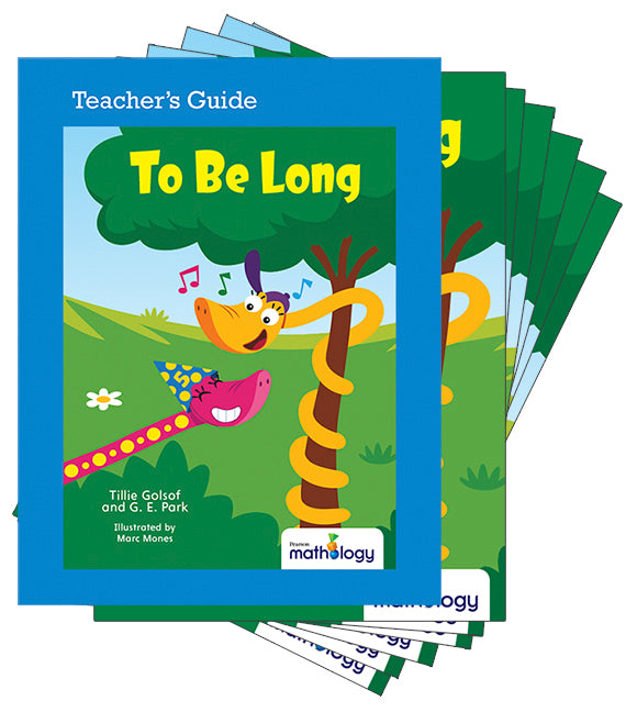 Mathology Little Books - Measurement: To Be Long (6 Pack with Teacher's Guide)
