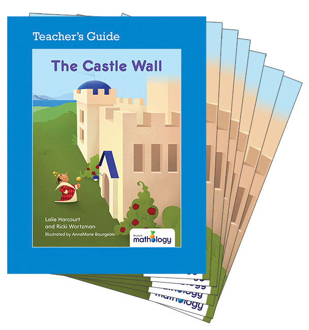 Mathology Little Books - Geometry: The Castle Wall (6 Pack with Teacher's Guide)