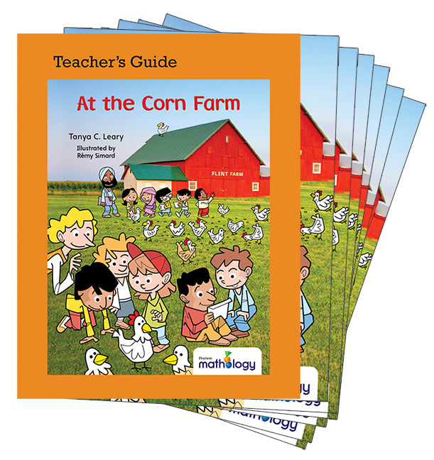 Mathology Little Books - Number: At the Corn Farm (6 Pack with Teacher's Guide)