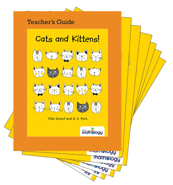 Mathology Little Books - Number: Cats and Kittens! (6 Pack with Teacher's Guide)