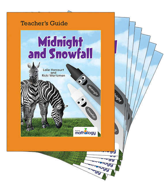 Mathology Little Books - Patterns and Algebra: Midnight and Snowfall (6 Pack with Teacher's Guide)