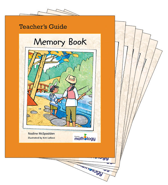 Mathology Little Books - Geometry: Memory Book (6 Pack with Teacher's Guide)