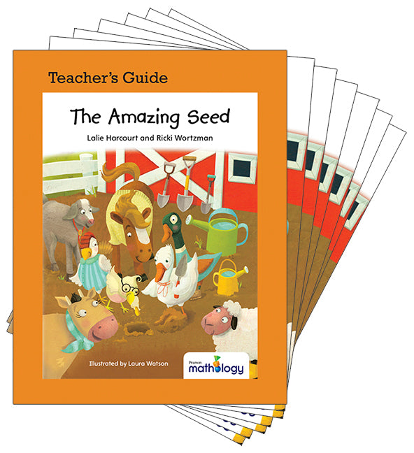 Mathology Little Books - Measurement: The Amazing Seed (6 Pack with Teacher's Guide)