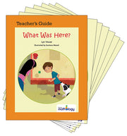 Mathology Little Books - Geometry: What Was Here? (6 Pack with Teacher's Guide)