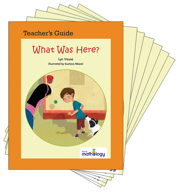 Mathology Little Books - Geometry: What Was Here? (6 Pack with Teacher's Guide)