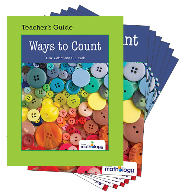 Mathology Little Books - Number: Ways to Count (6 Pack with Teacher's Guide)