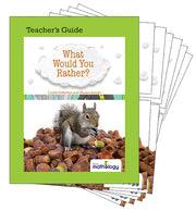 Mathology Little Books - Number: What Would You Rather? (6 Pack with Teacher's Guide)