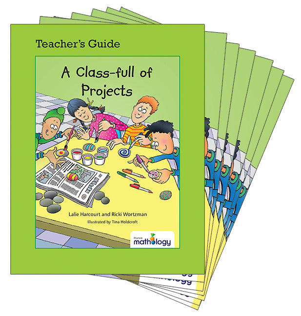 Mathology Little Books - Number: A Class-full of Projects (6 Pack with Teacher's Guide)