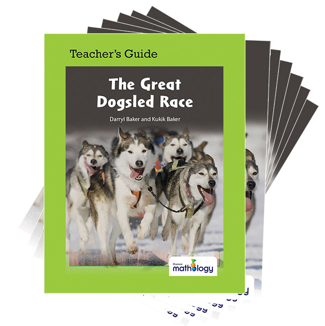 Mathology Little Books - Number: The Great Dogsled Race (6 Pack with Teacher's Guide)