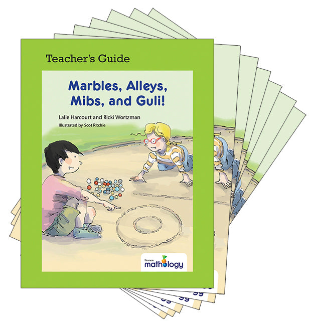 Mathology Little Books - Number: Marbles, Alleys, Mibs, Guli! (6 Pack with Teacher's Guide)
