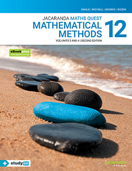 Maths Quest 12 Mathematical Methods VCE Units 3 and 4 (2nd Edition) Textbook + eBookPLUS + studyON (Print & Digital)