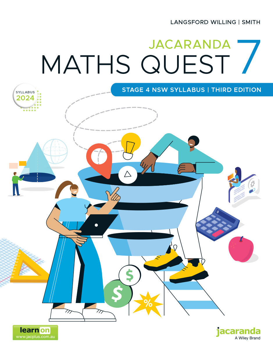 Jacaranda Maths Quest 7 Stage 4 NSW Syllabus Third Edition (learnON & Print)