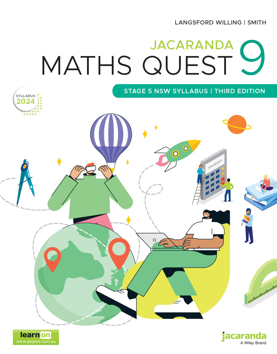Jacaranda Maths Quest 9 Stage 5 NSW Syllabus Third Edition (learnON & Print)