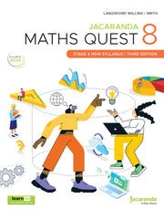 Jacaranda Maths Quest 8 Stage 4 NSW Syllabus Third Edition (learnON & Print)