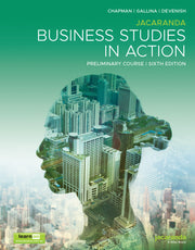 Jacaranda Business Studies in Action Preliminary Course - 6th Edition (Print & learnON)
