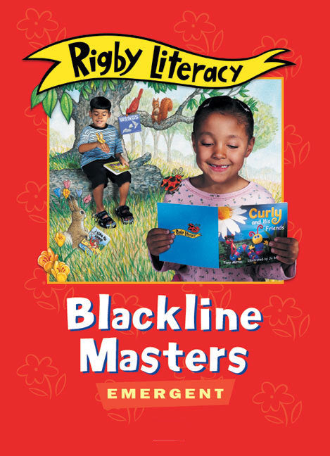 Rigby Literacy - Emergent Level: Blackline Masters