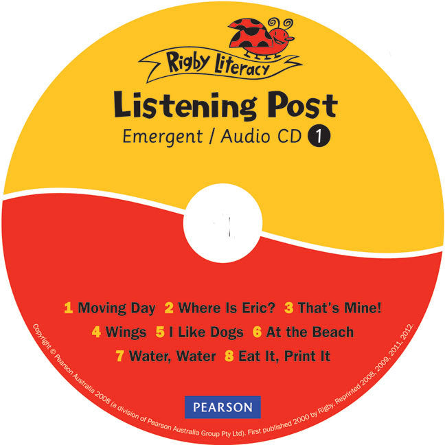 Rigby Literacy - Emergent Level: Listening Post CD