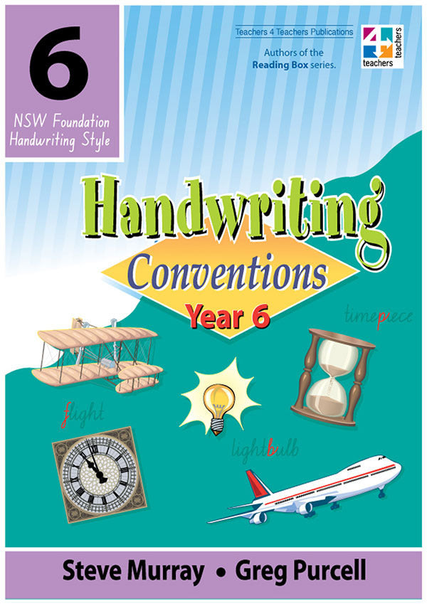 Handwriting Conventions - NSW: Year 6
