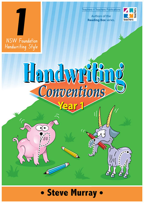 Handwriting Conventions - NSW: Year 1