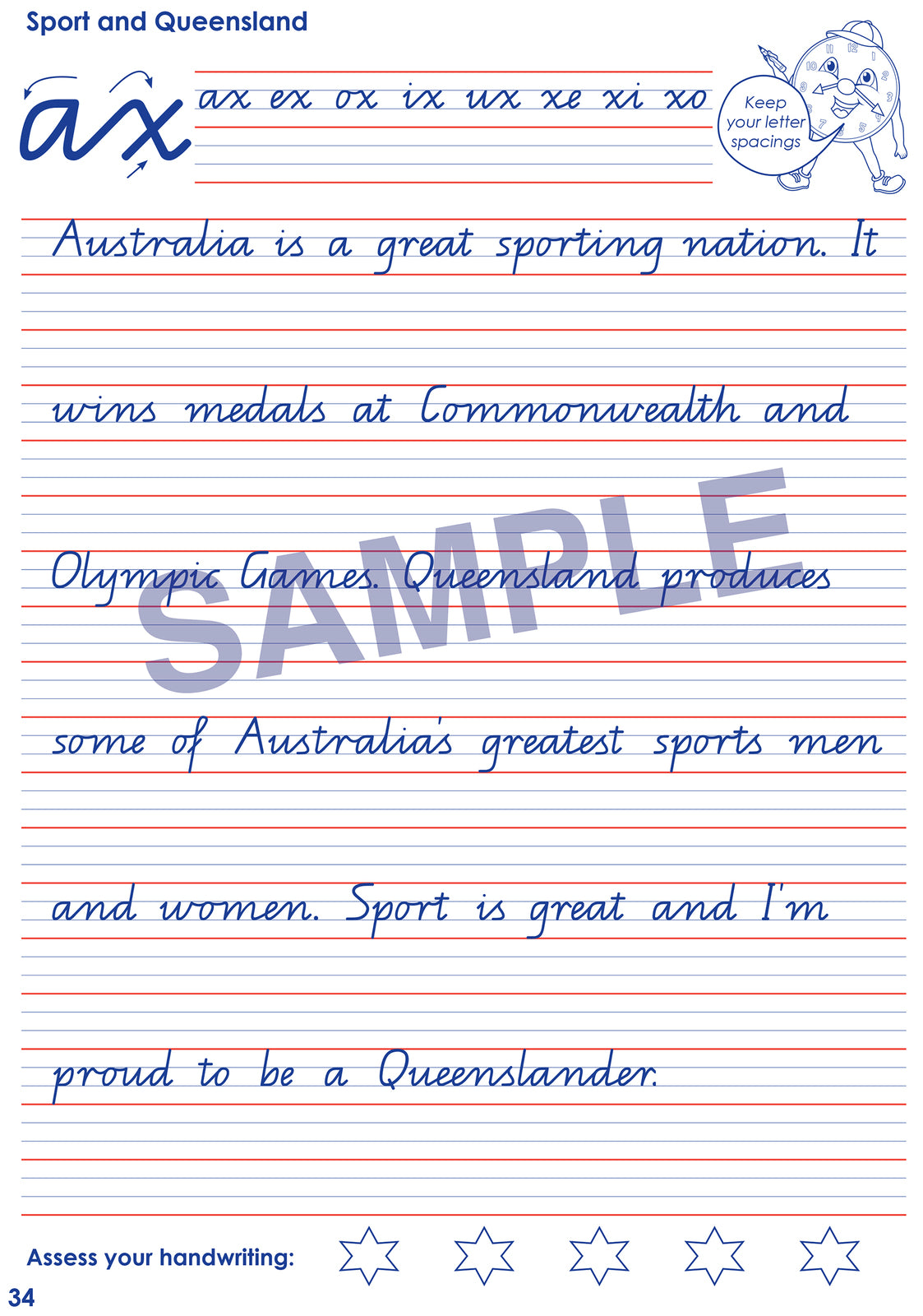 Time for Handwriting - Queensland: Year 4