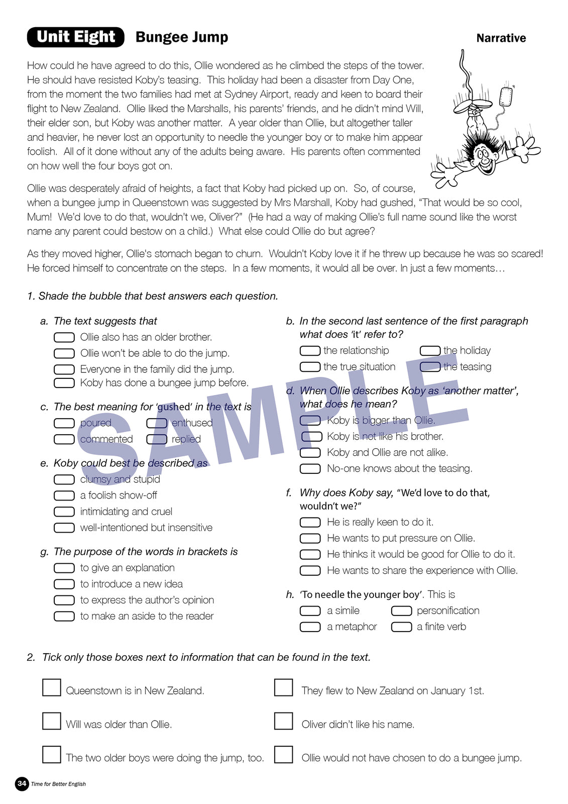 Time for Better English - Year 6