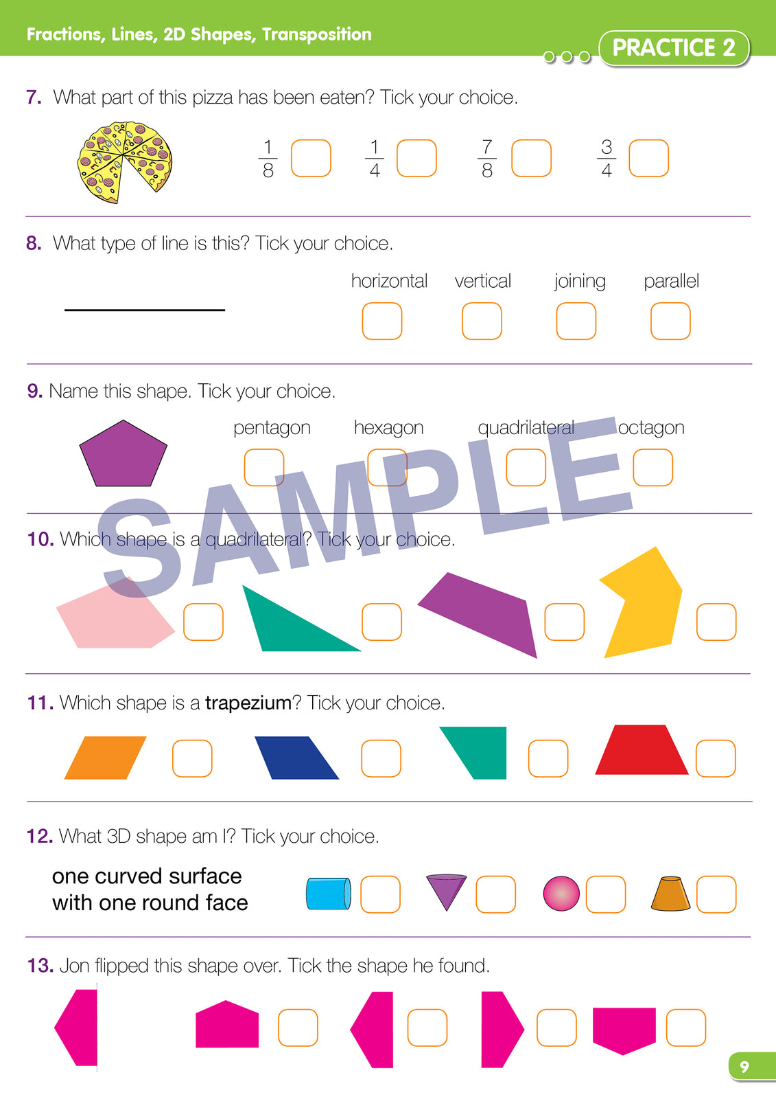 Time for NAPLAN - Maths Practice: Year 3