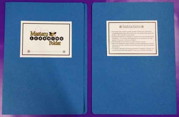 Mastery Learning Class Kit - Hand Made Folders